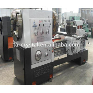 cnc automatic pipe treading lathe cast iron carriage bed Q350